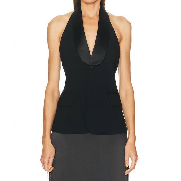 NEW A.L.C. payton vest in black